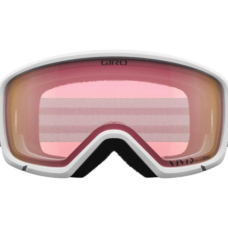 Masque de Ski Giro Millie White Grey Chute Vivid Infrared