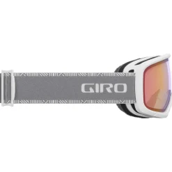 Masque de Ski Giro Millie White Grey Chute Vivid Infrared