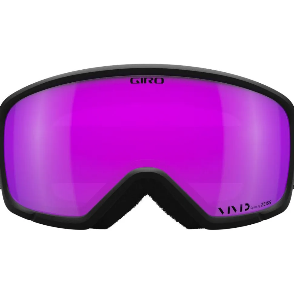 Masque de Ski Giro Millie Black & Grey Botanical Lx Vivid Pink