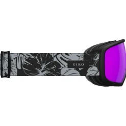 Masque de Ski Giro Millie Black & Grey Botanical Lx Vivid Pink