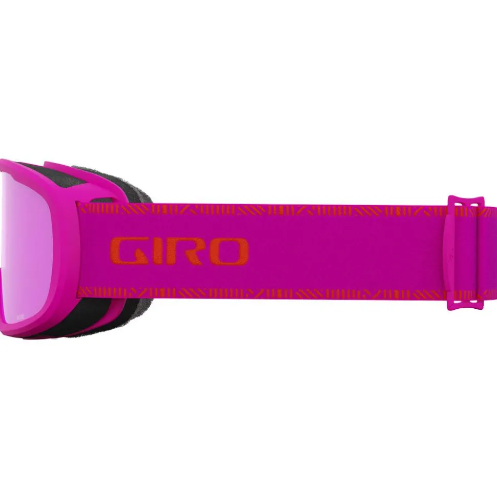 Masque de Ski Giro Moxie Pink Chute Amber Pink + Yellow
