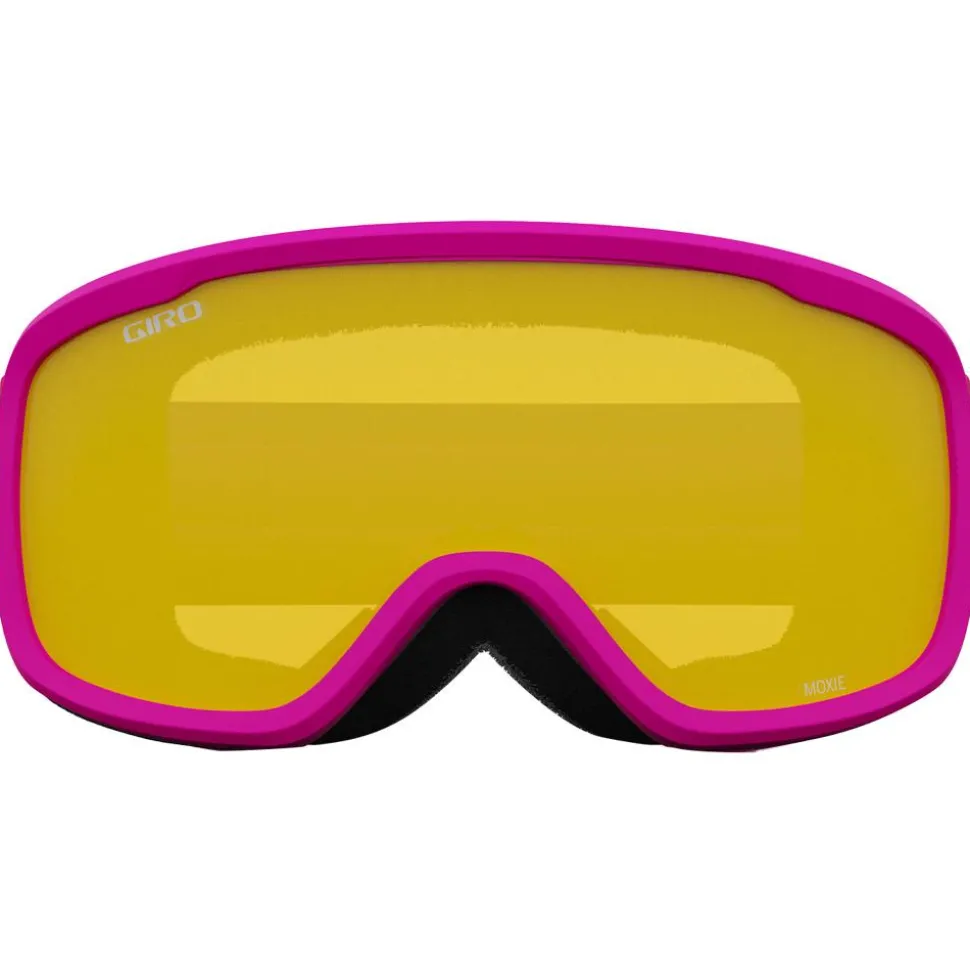 Masque de Ski Giro Moxie Pink Chute Amber Pink + Yellow