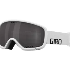 Masque de Ski Giro Ringo White Wordmark Vivid Smoke