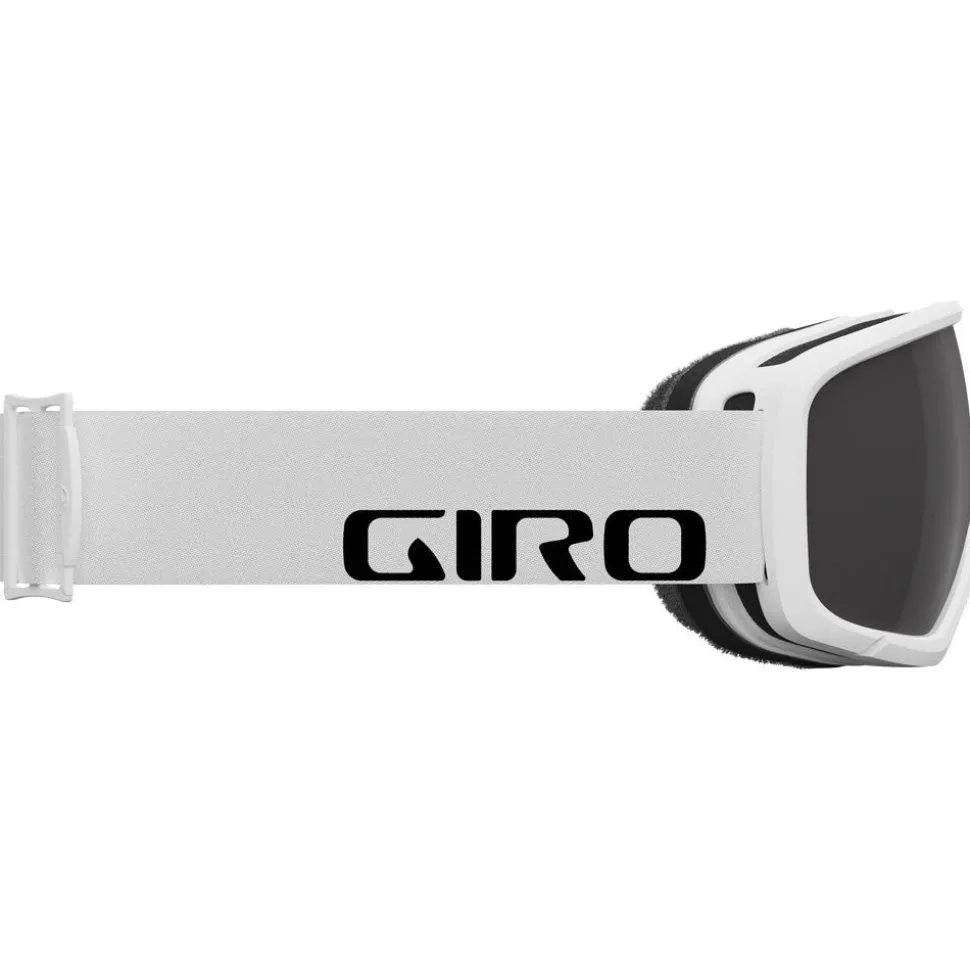 Masque de Ski Giro Ringo White Wordmark Vivid Smoke