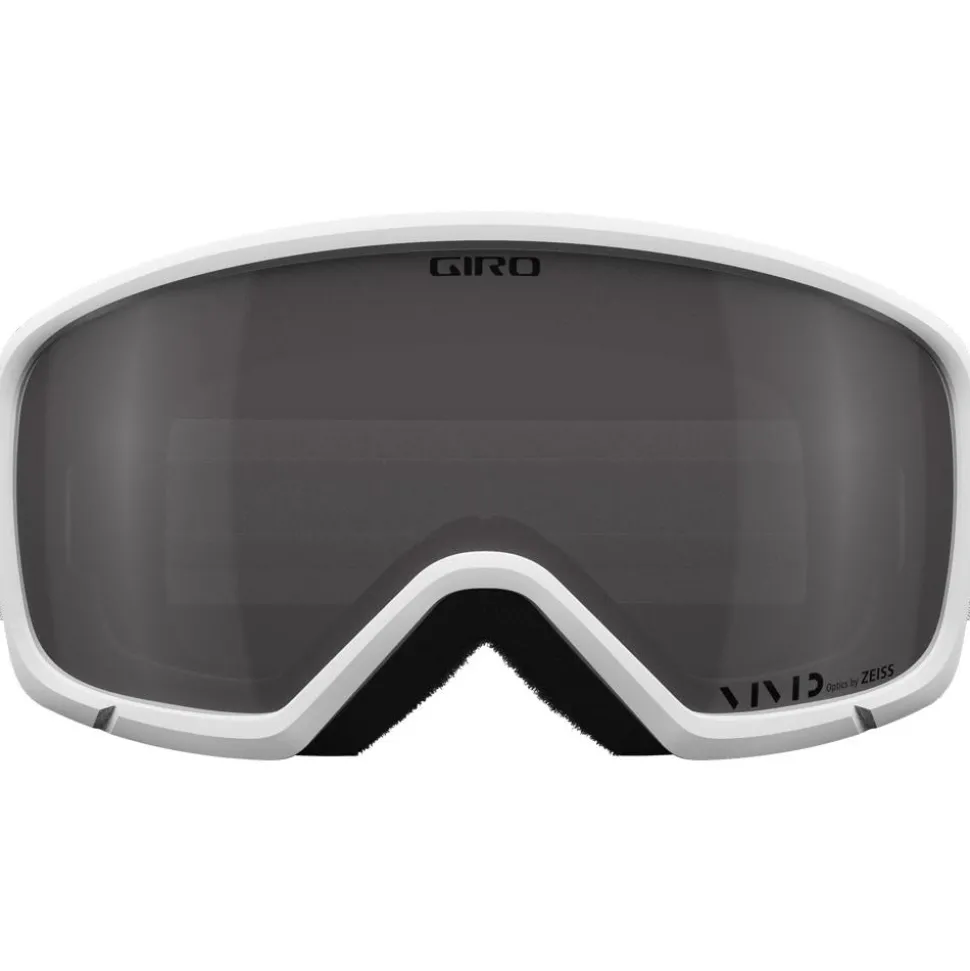Masque de Ski Giro Ringo White Wordmark Vivid Smoke
