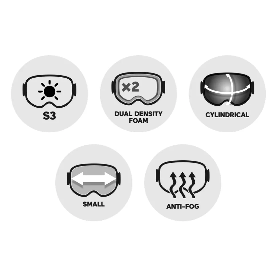 Masque de Ski Julbo Atome Evo Noir Rouge Spectron 3