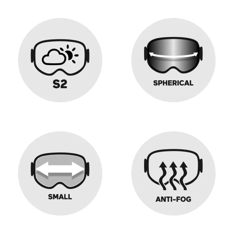 Masque de Ski Julbo Ison Noir Spectron 2