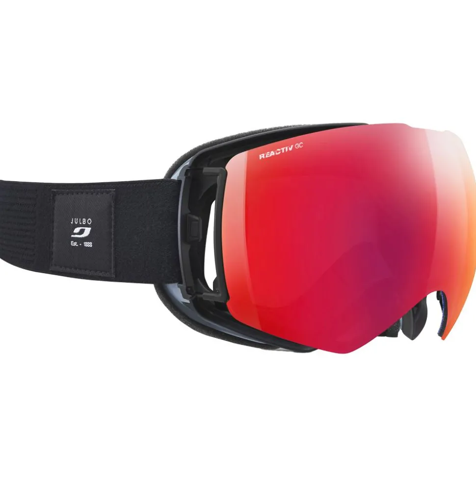 Masque de Ski Julbo Lightyear Otg Noir Gris Reactiv 2-3 Glare Control