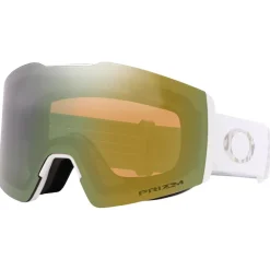 Masque de Ski Oakley Fall Line M White Leopard Prizm Sage Gold Iridium