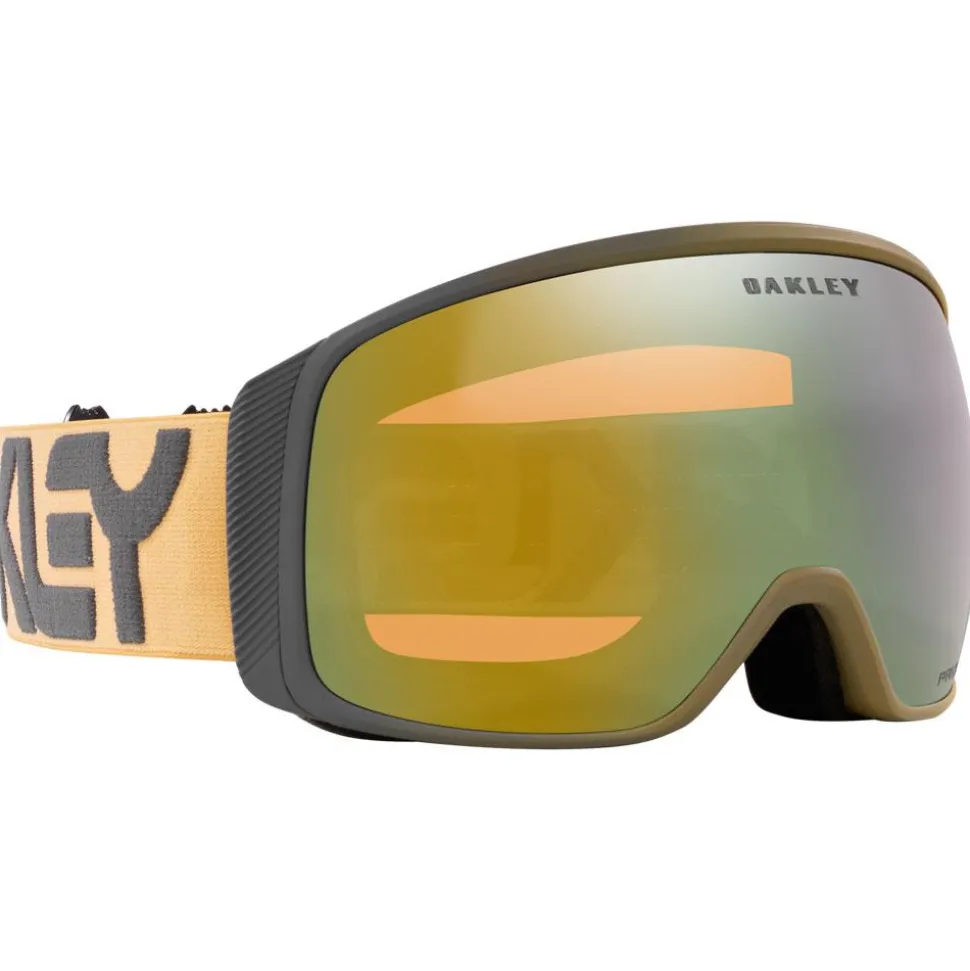 Masque de Ski Oakley Flight Tracker L B1B Forged Iron Curry Prizm Sage Gold Iridium