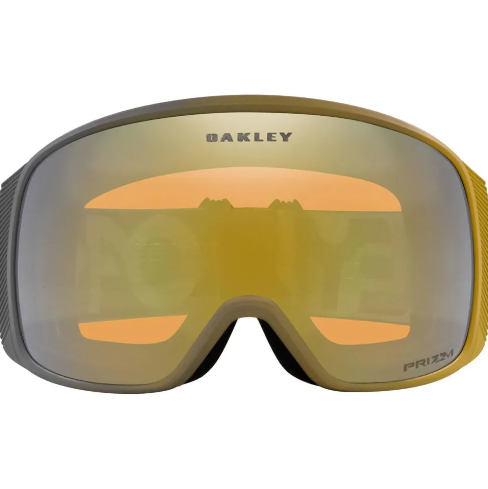 Masque de Ski Oakley Flight Tracker L B1B Forged Iron Curry Prizm Sage Gold Iridium