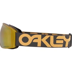Masque de Ski Oakley Flight Tracker L B1B Forged Iron Curry Prizm Sage Gold Iridium