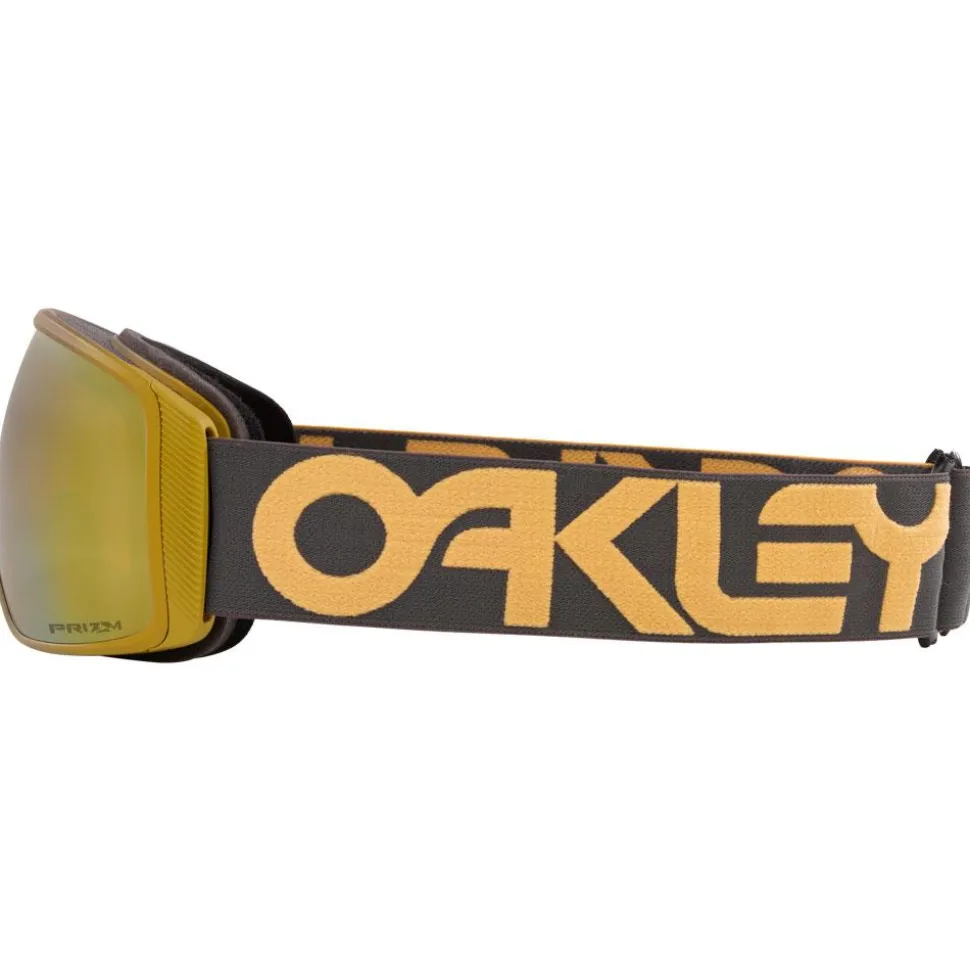Masque de Ski Oakley Flight Tracker L B1B Forged Iron Curry Prizm Sage Gold Iridium