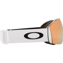 Masque de Ski Oakley Flight Deck L Matte White Prizm Rose Gold Iridium