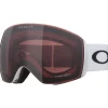 Masque de Ski Oakley Flight Deck L Matte White Prizm Garnet