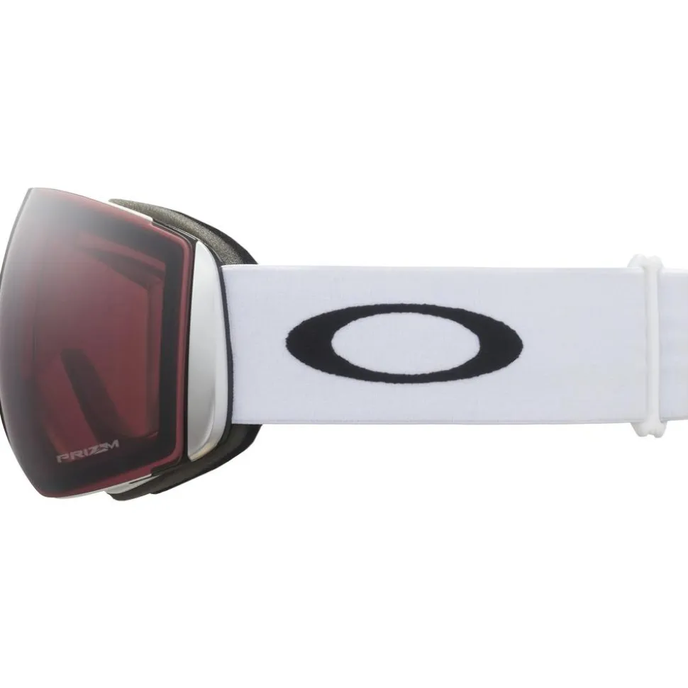 Masque de Ski Oakley Flight Deck L Matte White Prizm Garnet