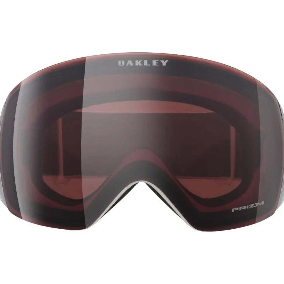 Masque de Ski Oakley Flight Deck L Matte White Prizm Garnet