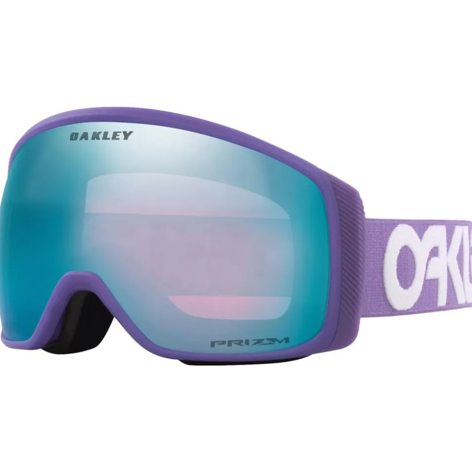 Masque de Ski Oakley Flight Tracker M B1B Lilac Prizm Sapphire Iridium