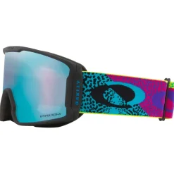 Masque de Ski Oakley Line Miner L Multi Digital Ellipse Prizm Sapphire Iridium