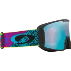 Masque de Ski Oakley Line Miner L Multi Digital Ellipse Prizm Sapphire Iridium