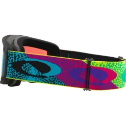 Masque de Ski Oakley Line Miner L Multi Digital Ellipse Prizm Sapphire Iridium