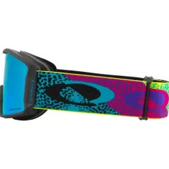 Masque de Ski Oakley Line Miner L Multi Digital Ellipse Prizm Sapphire Iridium