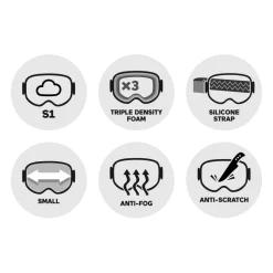 Masque de Ski Oakley O-Frame 2.0 Pro S Matte Black Persimmon