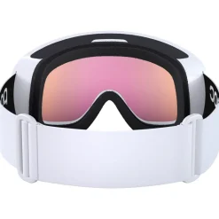 Masque de Ski Poc Fovea Mid Hydrogen White Clarity Intense Partly Sunny Orange