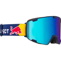 Masque de Ski Red Bull Spect Park Matt Blue Smoke Ice Blue Mirror
