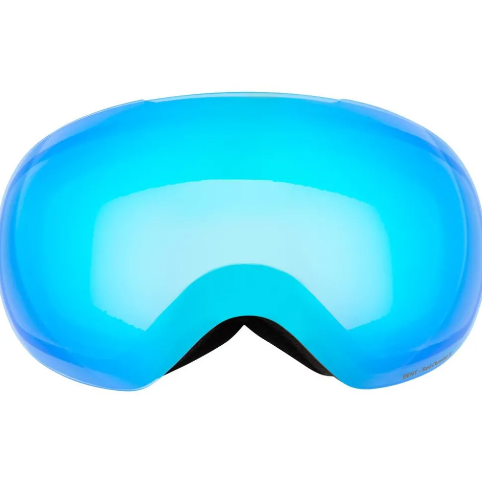 Masque de Ski Red Bull Spect Bent Matt Black Light Blue Blue Chrome-x