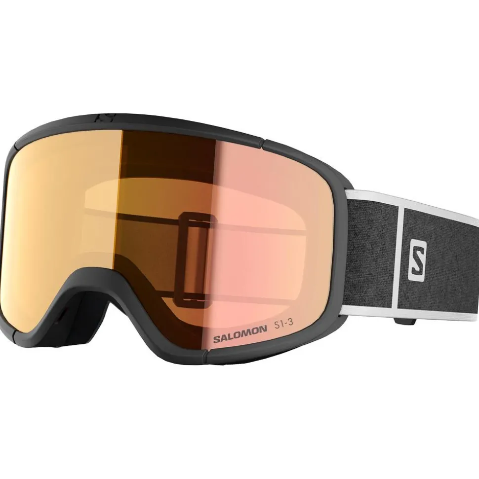 Masque de Ski Salomon Aksium 2.0 S Black Photo Multilayer Red
