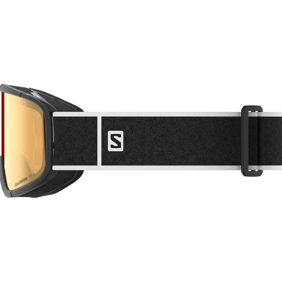 Masque de Ski Salomon Aksium 2.0 S Black Photo Multilayer Red