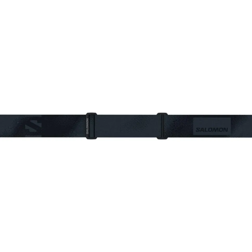 Masque de Ski Salomon Radium Prime Ebony Sigma Poppy Red + Sigma Apricot