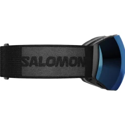 Masque de Ski Salomon Radium Prime Black Sigma Sky Blue + Sigma Ice Blue