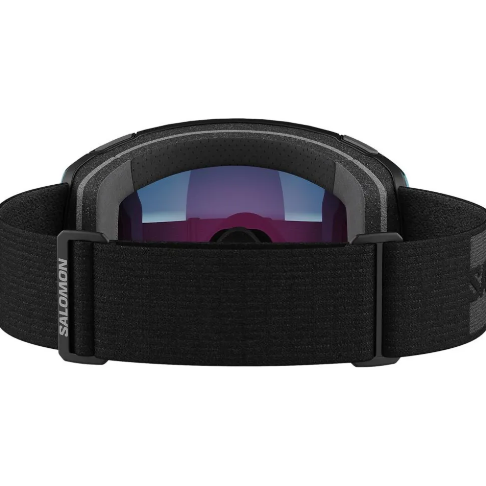 Masque de Ski Salomon Radium Prime Black Sigma Sky Blue + Sigma Ice Blue