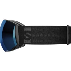 Masque de Ski Salomon Radium Prime Black Sigma Sky Blue + Sigma Ice Blue
