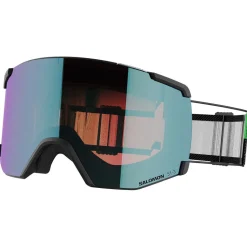 Masque de Ski Salomon S/View Black Mtn Photo Blue Multilayer