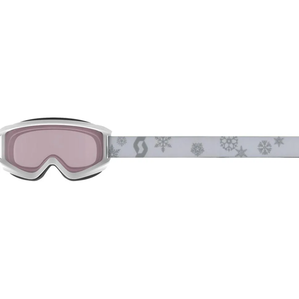 Masque de Ski Scott Agent White Grey Enhancer