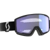 Masque de Ski Scott Factor Pro Mineral Black White Illuminator Blue Chrome