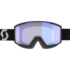 Masque de Ski Scott Factor Pro Mineral Black White Illuminator Blue Chrome