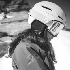 Masque de Ski Scott Factor Pro Mineral Black White Illuminator Blue Chrome