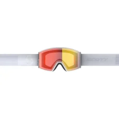 Masque de Ski Scott React Mineral White Light Sensitive Red Chrome