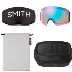 Masque de Ski Smith 4D Mag S Claws Blackout Chromapop Sun Black + Chromapop Storm Blue Sensor Mirror