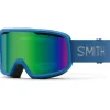 Masque de Ski Smith Frontier True Blue Green Sol-X Mirror