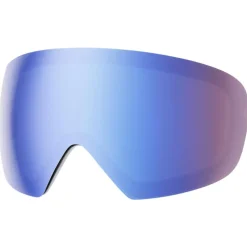 Masque de Ski Smith I/O Mag S Alpine Ice Chromapop Sun Platinum Mirror + Chromapop Storm Blue Sensor Mirror