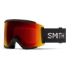 Masque de Ski Smith Squad XL Black Chromapop Sun Red Mirror + Yellow