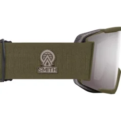 Masque de Ski Smith Squad XL Forest Chromapop Sun Platinum + Chromapop Storm Yellow Flash