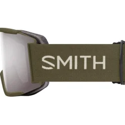 Masque de Ski Smith Squad XL Forest Chromapop Sun Platinum + Chromapop Storm Yellow Flash