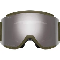 Masque de Ski Smith Squad XL Forest Chromapop Sun Platinum + Chromapop Storm Yellow Flash