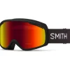Masque de Ski Smith Vogue Black Red Sol-x Mirror